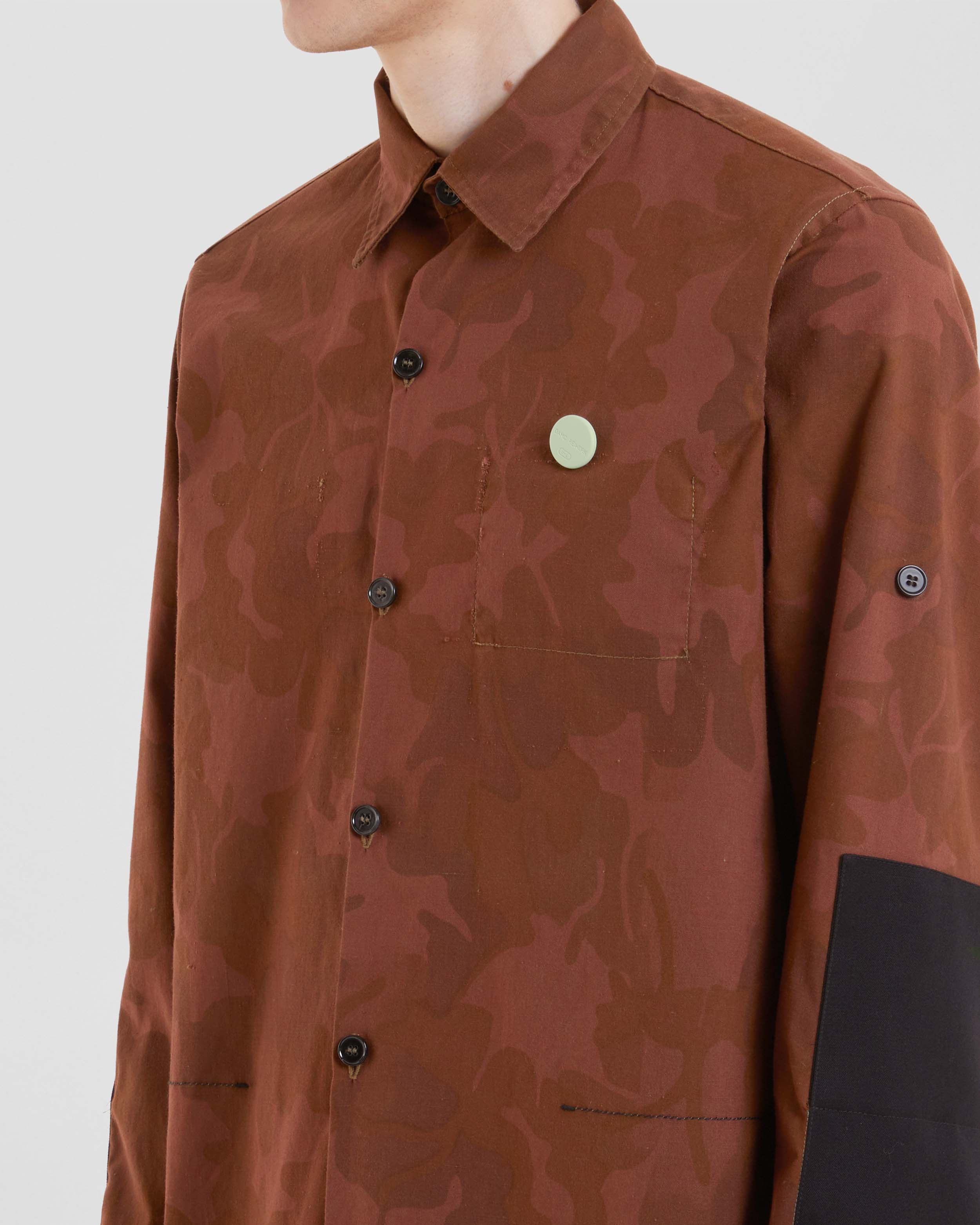 RE:WORK ROMANIAN SHIRT, CAMO