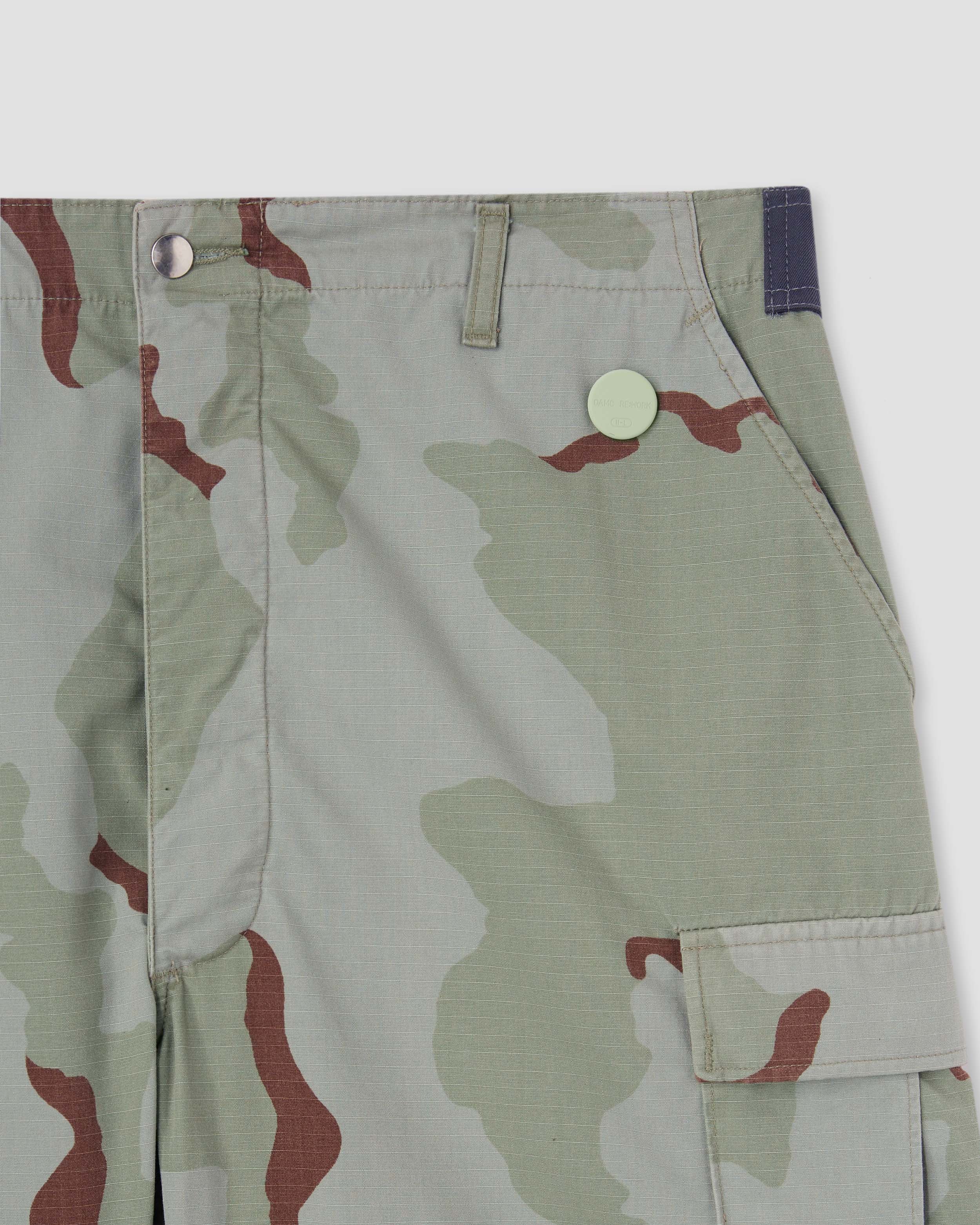 RE:WORK BDU SHORTS, DESERT CAMO