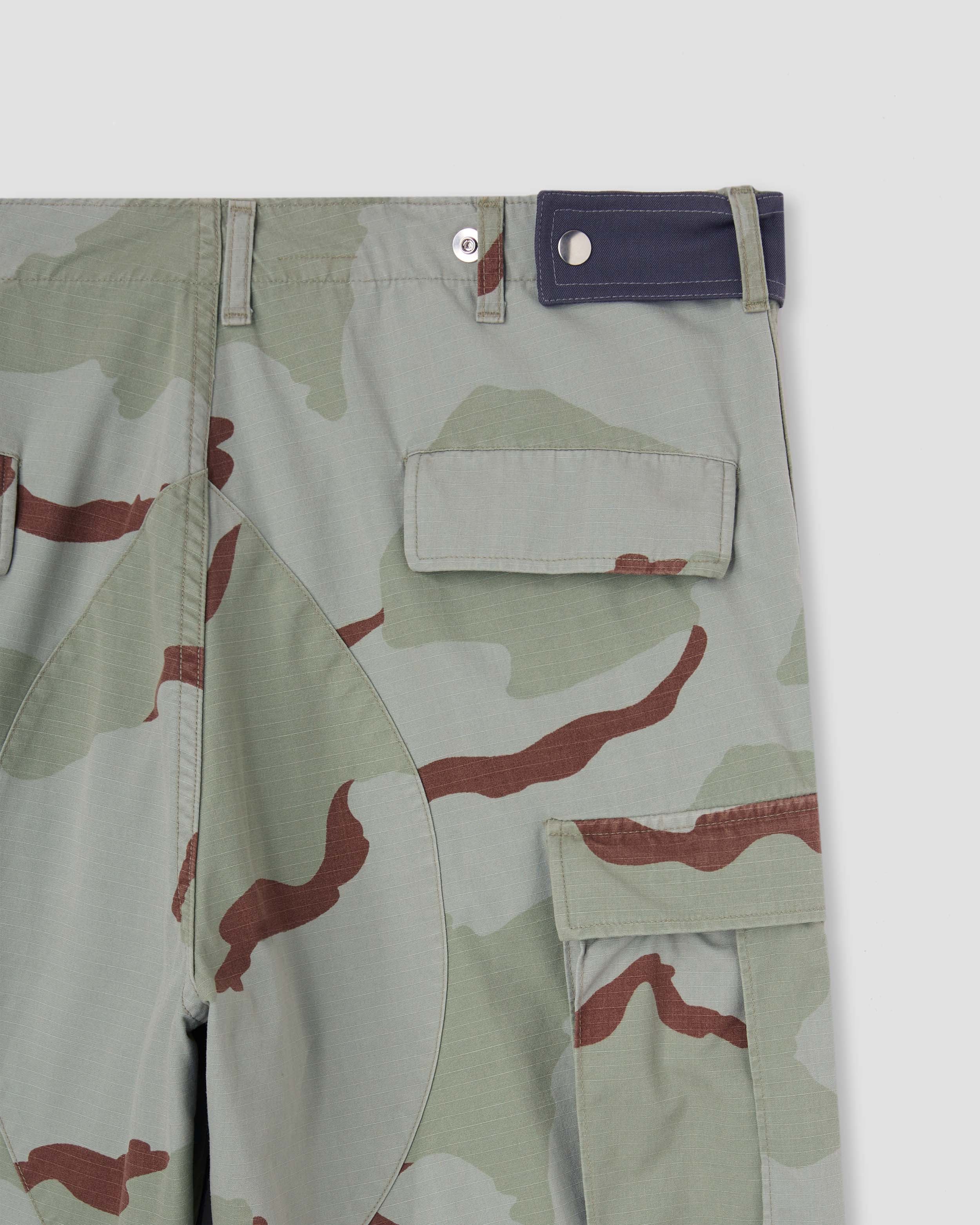 RE:WORK BDU SHORTS, DESERT CAMO