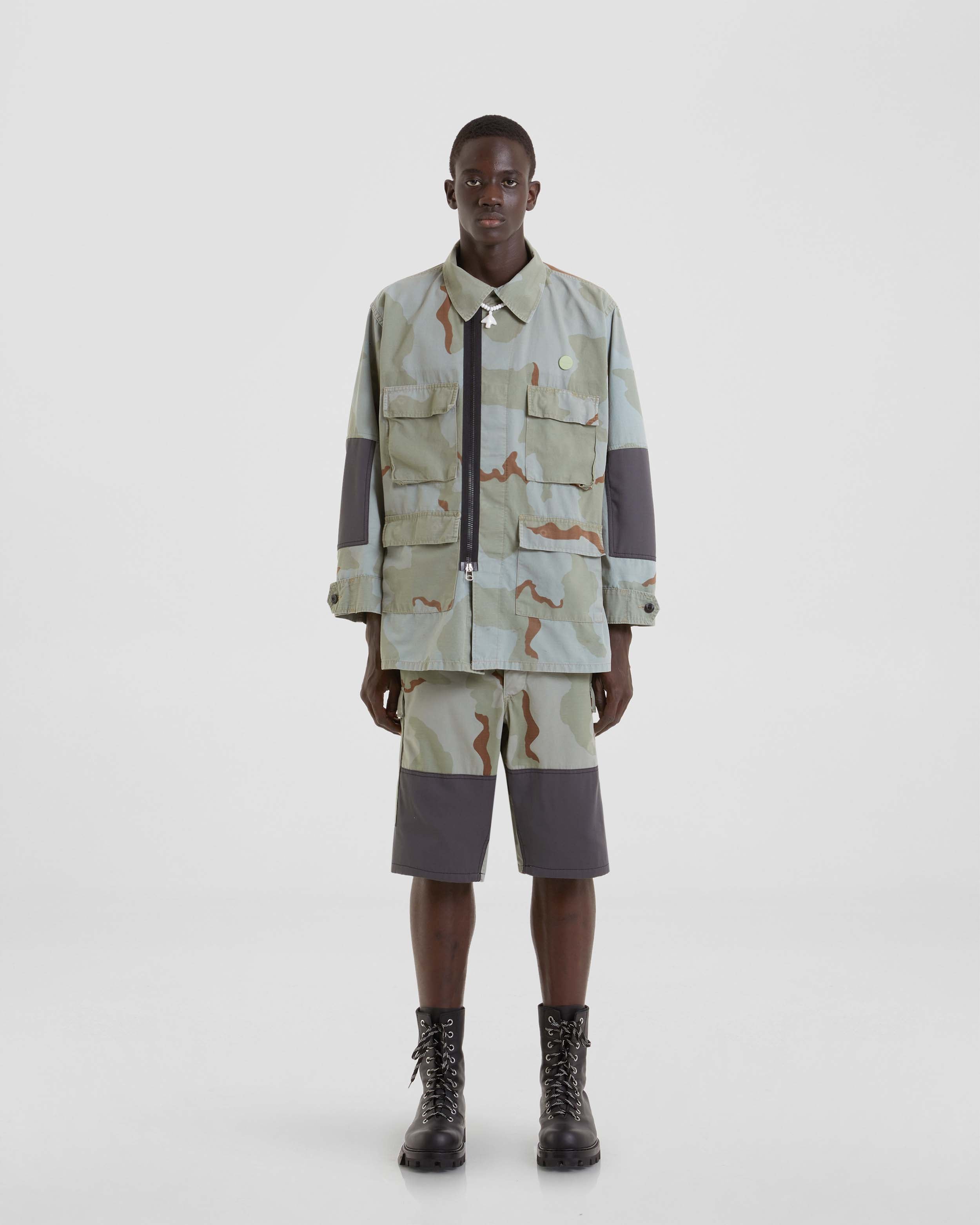 RE:WORK BDU SHORTS, DESERT CAMO